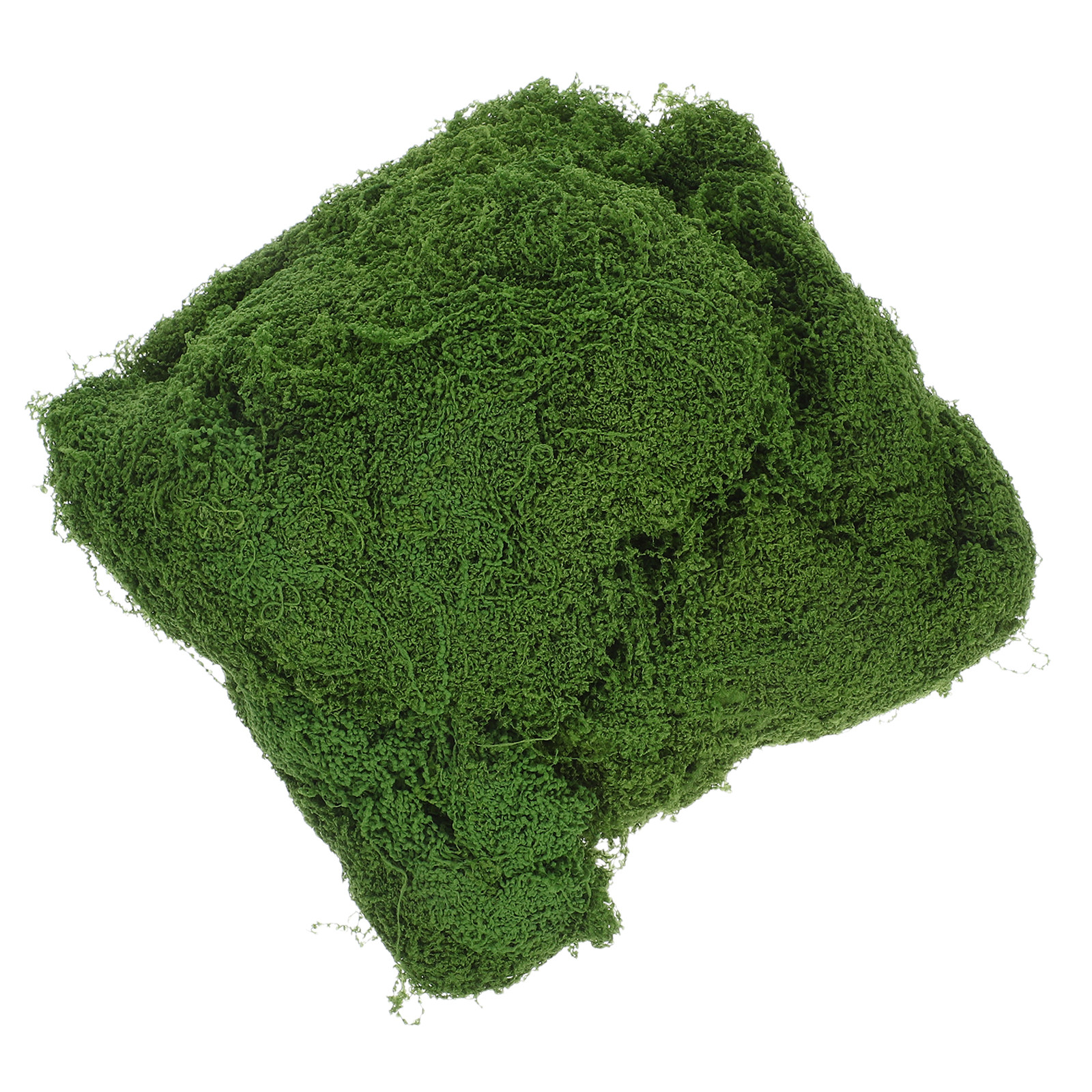 Aquarium Plant In Pot - Artificial Moss Faux Green Decorative Moss
