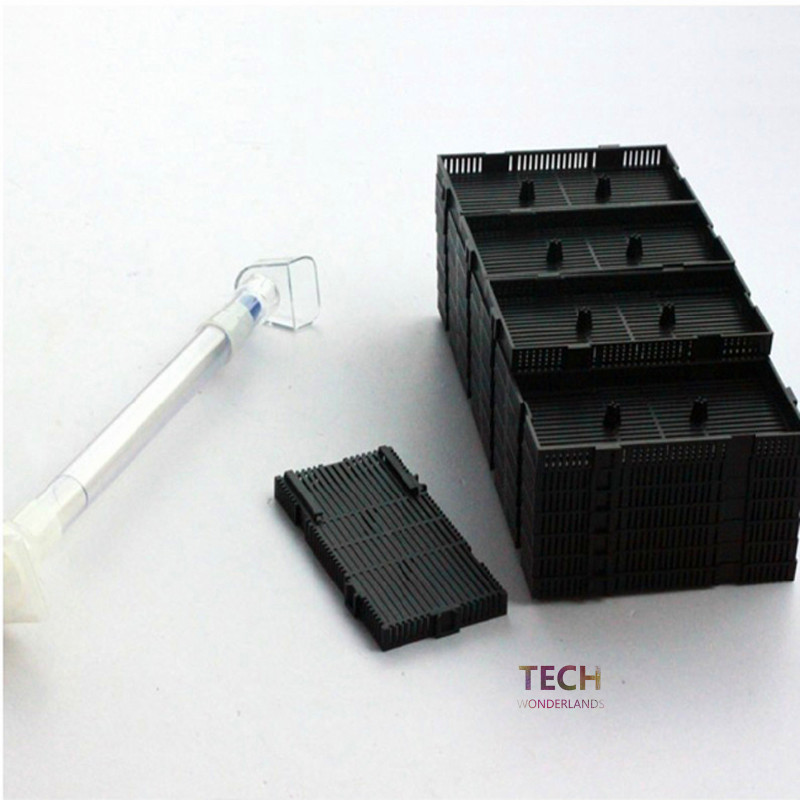Aquarium Lily Pipe - 32 Pieces of 14*7*1.5CM Undergravel Filters