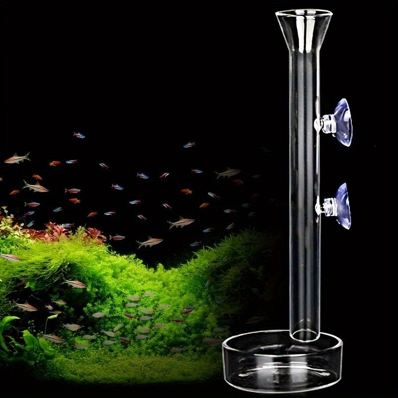 Aquarium Glass Feeding Tube &  - огляд і ціна Aquarium Plant Red