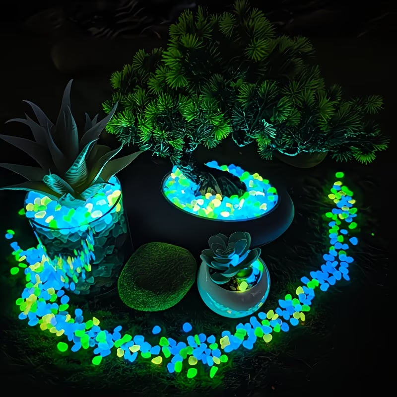 300PCS Luminous Pebble Set,0.9 - огляд і ціна Aquarium Plant In Pot