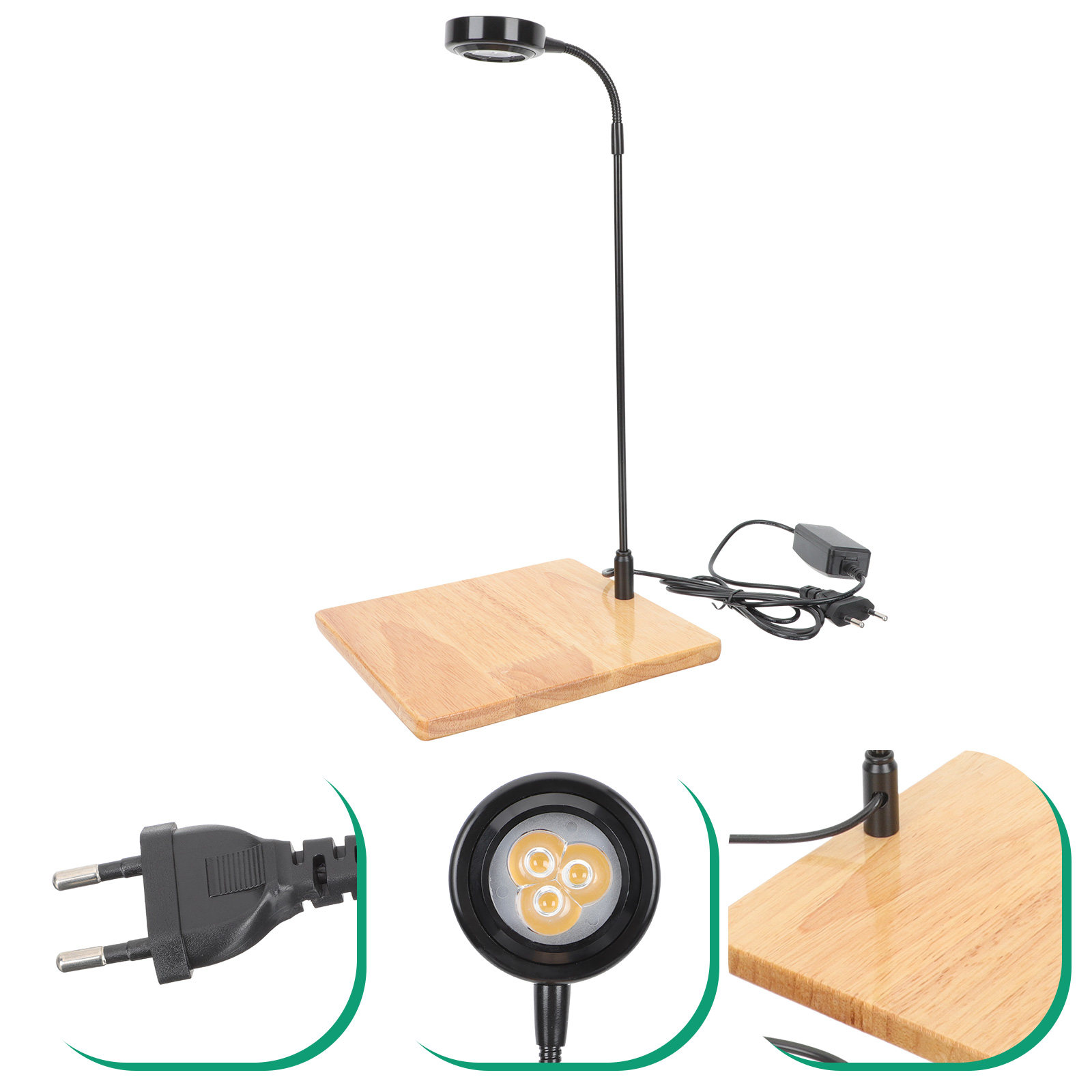 Aquarium Light with Wooden Bas - огляд і ціна Aquarium Planted Wood