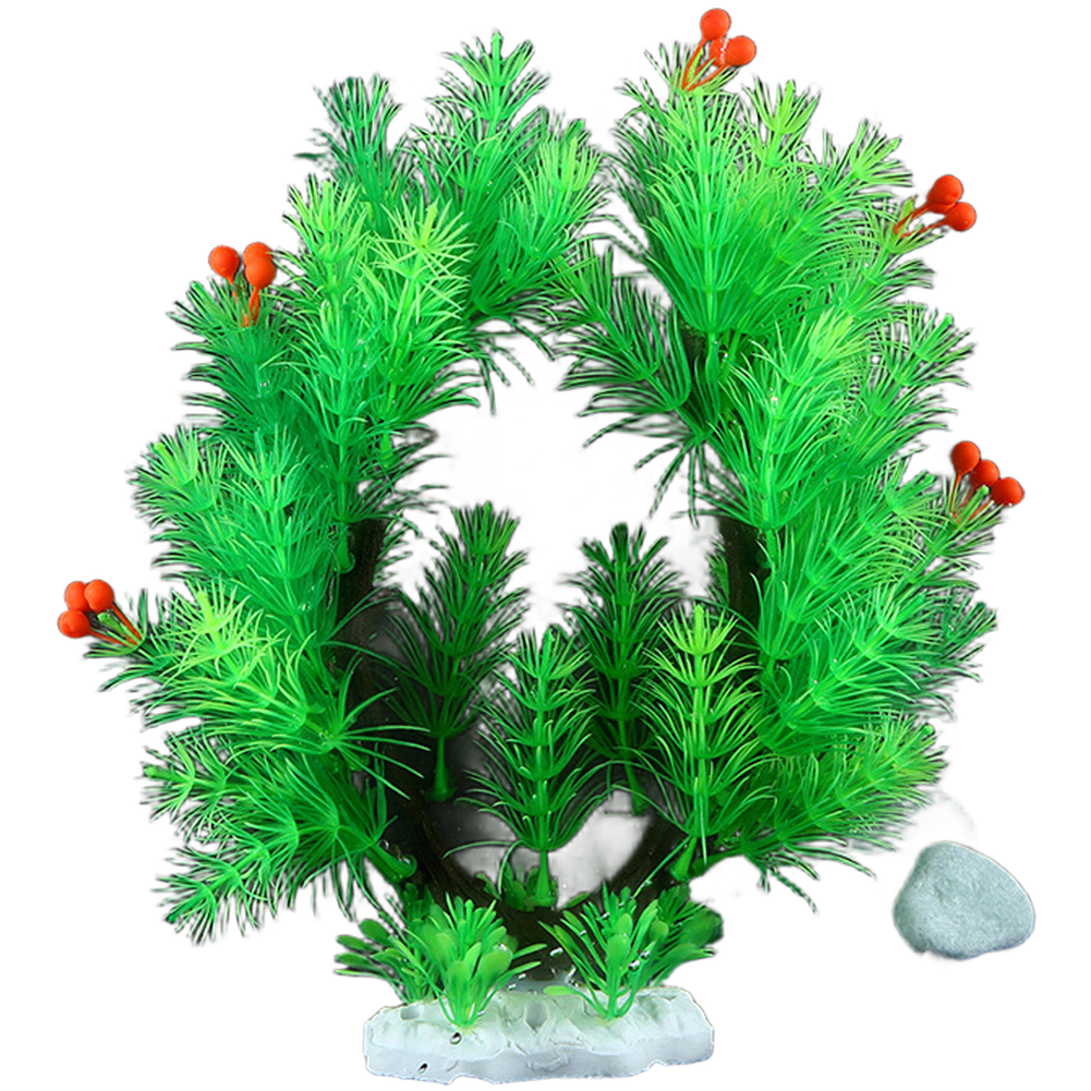 25cm U Shape Artificial Tree A - огляд і ціна Aquarium Plant Red