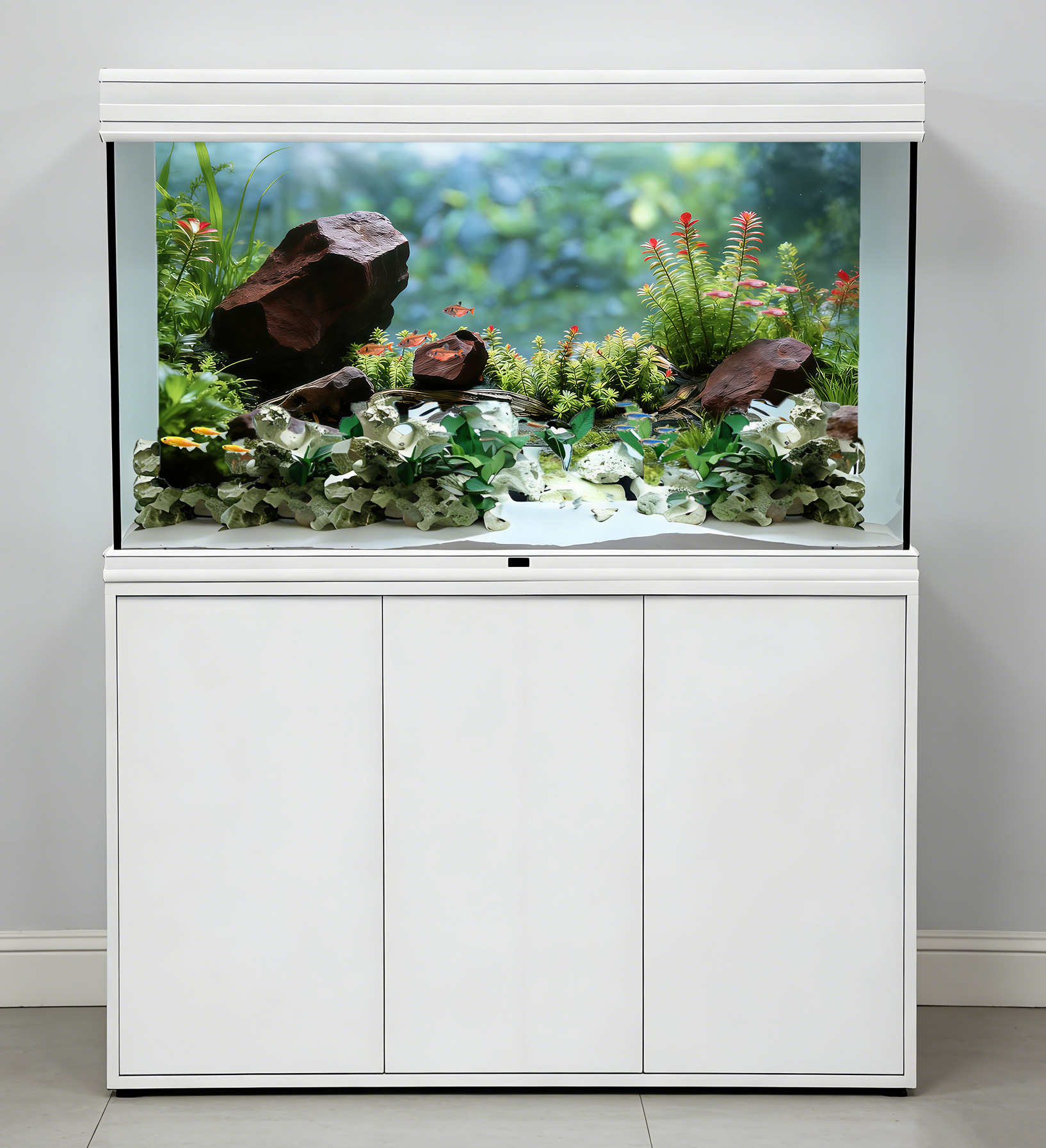 Red water plants，Fish tank bac - огляд і ціна Aquarium Plant Red