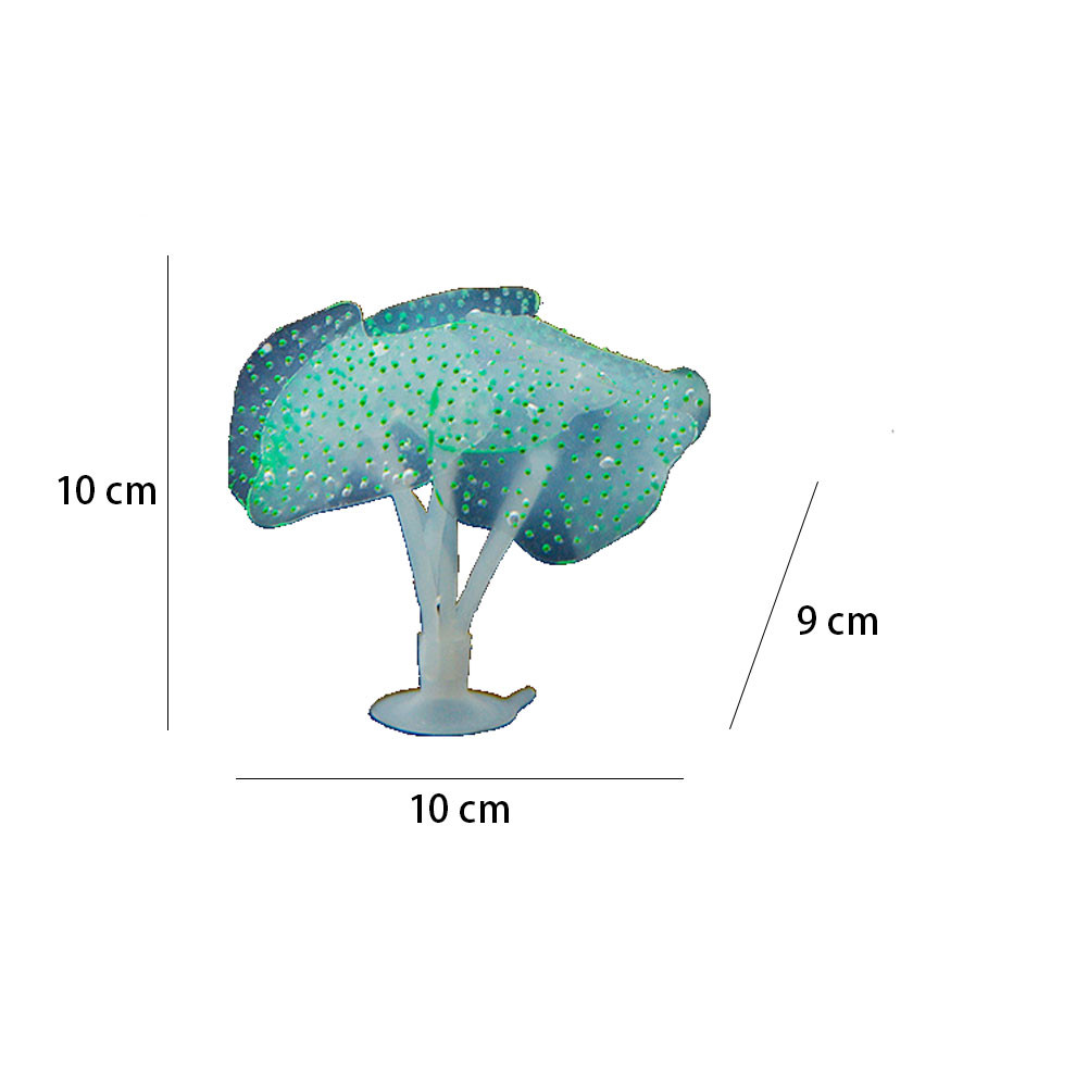 1Pcs Luminous Anemone Artifici - огляд і ціна Aquarium Planted Tank