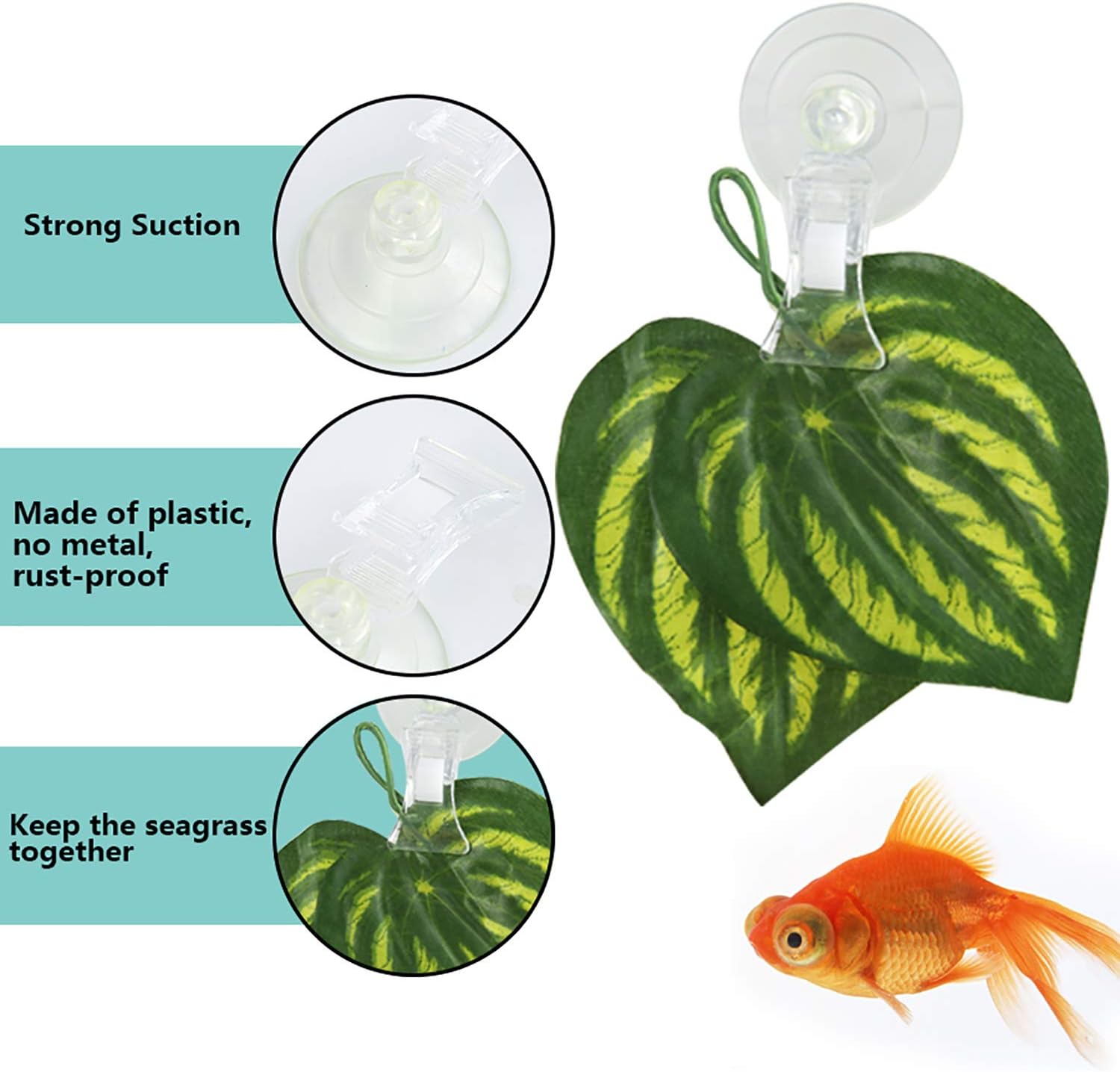 5pcs Veggie Clips Aquarium Sea - огляд і ціна Aquarium Planted Tank