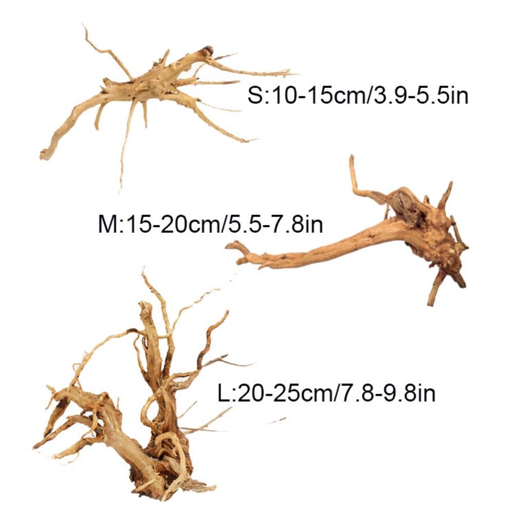 Natural Tree Trunk Aquarium De - огляд і ціна Aquarium Planted Wood