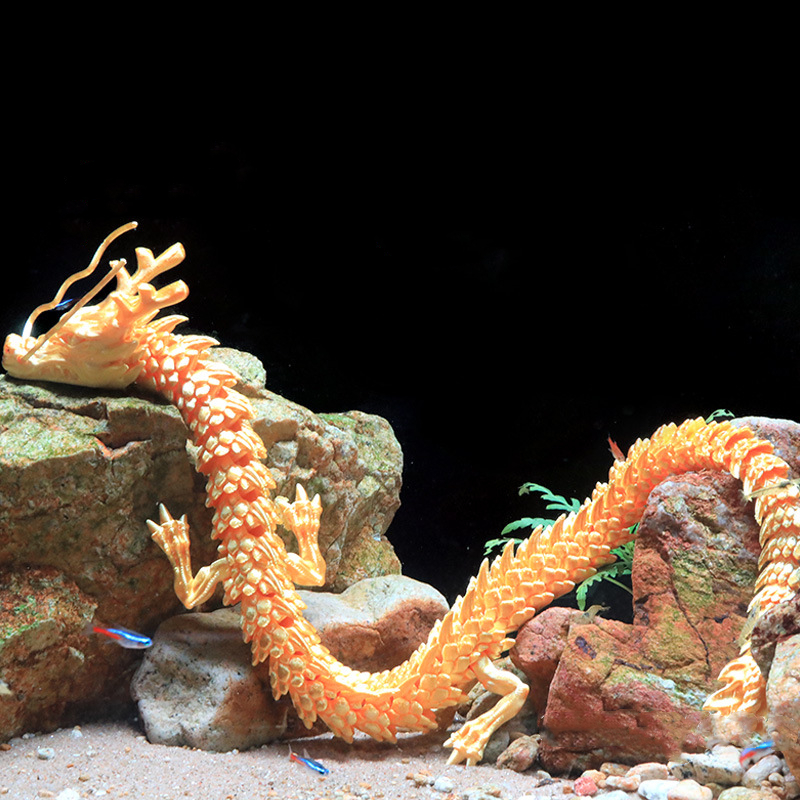 3D Printed Conjoined Dragon Or - огляд і ціна Aquarium Plant In Pot