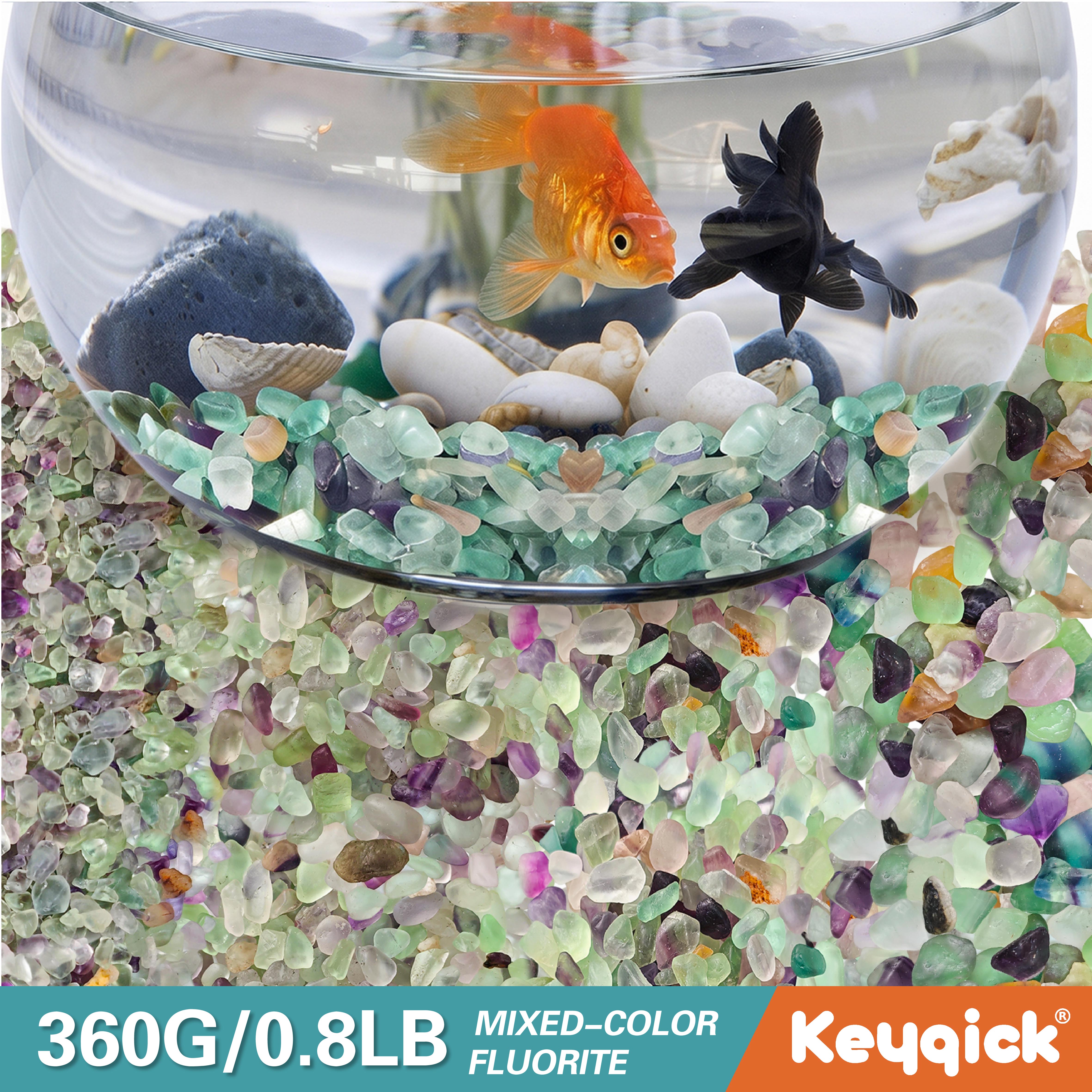 360g Natural Fluorite Fragment - огляд і ціна Aquarium Plant In Pot