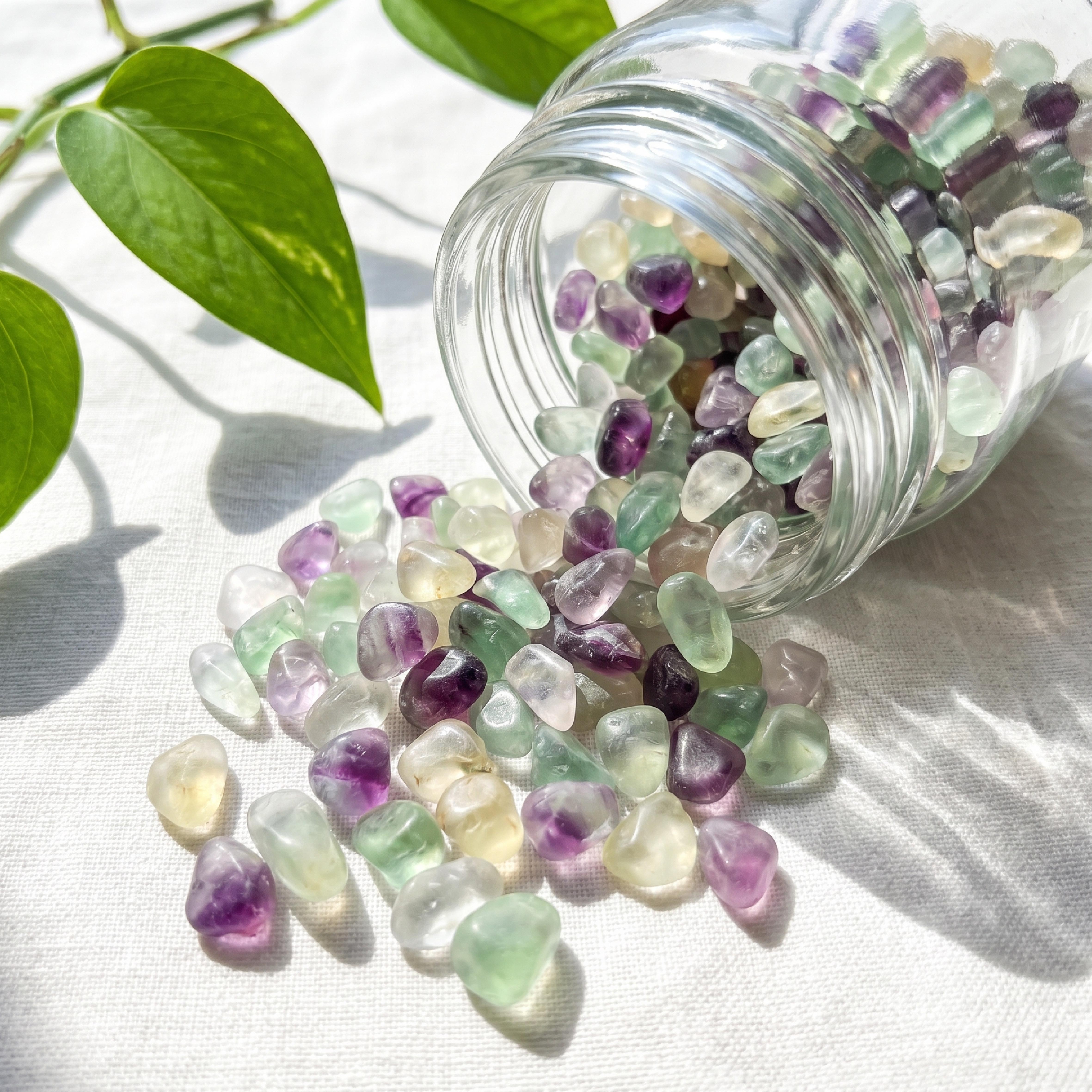 360g Natural Fluorite Fragment - огляд і ціна Aquarium Plant In Pot