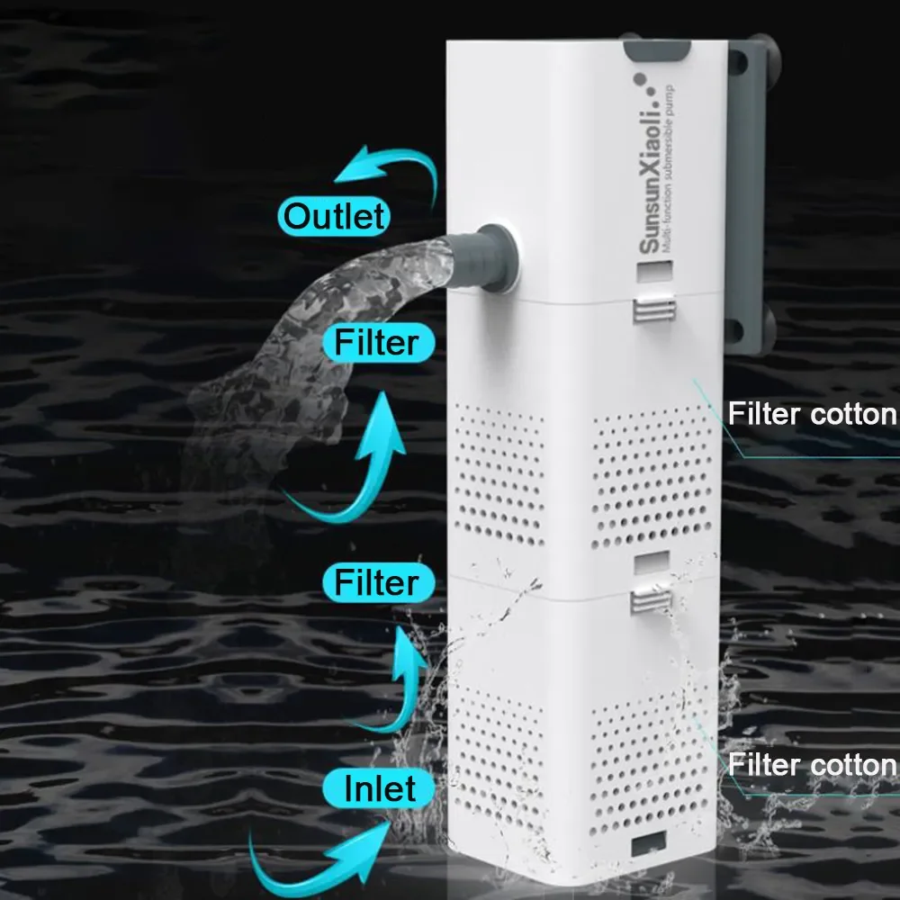 3 In 1 Aquarium Filter Pump Aq - огляд і ціна Aquarium Plant Iron