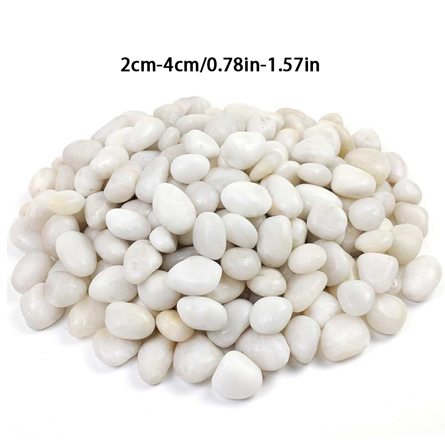 600g Smooth Polished Pebbles,  - огляд і ціна Aquarium Sand White