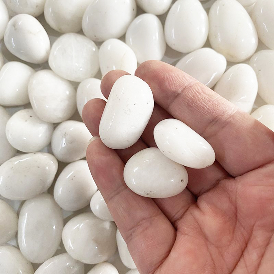 600g Smooth Polished Pebbles,  - огляд і ціна Aquarium Sand White